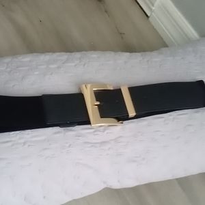 Black elastic torrid belt